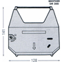 BASIC BROTHER CINTA MAQUINA GR154C 2696SC EM200 BR-EM200BK